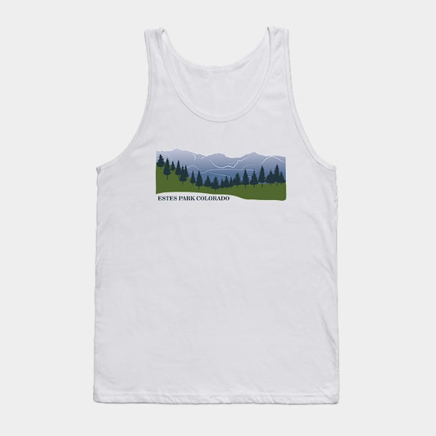 Estes Park Colorado Tank Top by dddesign